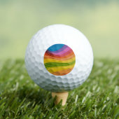 Regenboogvrijheid Golfballen (Insitu Shirt)