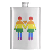 Regenboogvrouwen Flacon (Voorkant)