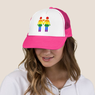 Regenboogvrouwen Trucker Pet