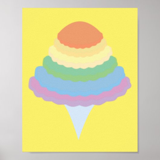 Regenboogwatamella  poster (Voorkant)