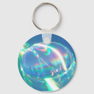 RegenboogwaterdruppelSleutelhanger Sleutelhanger