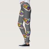 regenboogwatermeloen leggings (Links)