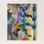 Regenboogwatertijger Legpuzzel (Verticaal)