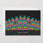 Regenboogwaterval - Fractale kunst Kaart (Voorkant)