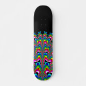 Regenboogwaterval - Fractale kunst Skateboard (Voorkant)