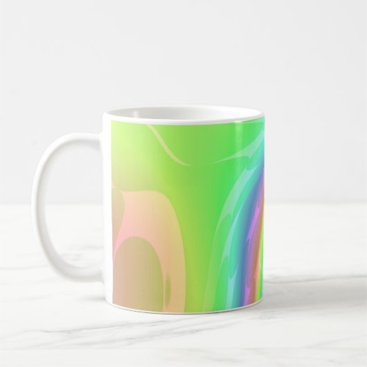 Regenboogwaterval Koffiemok (Links)