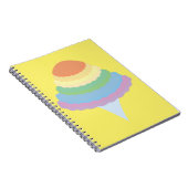 Regenboogwaterval notitieboek (Rechterzijde)