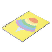 Regenboogwaterval notitieboek (Linkerzijde)