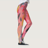 Regenboogwaterval schilderen leggings (Rechts)