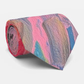 Regenboogwaterval Stropdas (Opgerold)