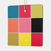 Regenboogwatervalpleinen Keramisch Ornament (Links)