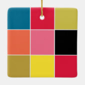 Regenboogwatervalpleinen Keramisch Ornament (Achterkant)