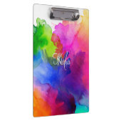 RegenboogWaterverf Abstract Klembord (Rechts)