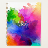 RegenboogWaterverf Abstract Planner (Voorkant)