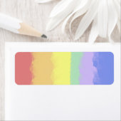 RegenboogWaterverf Etiket (Insitu)