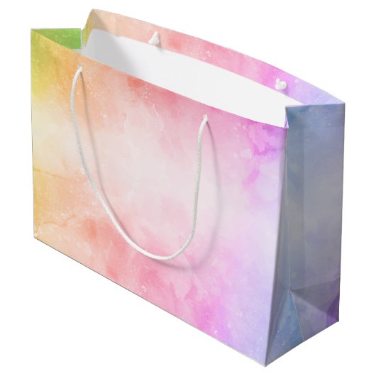 RegenboogWaterverf Groot Cadeauzakje (Achterkant Gekanteld)