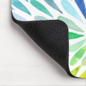 RegenboogWaterverf Muismat, nieuwe Muismat (Hoek)