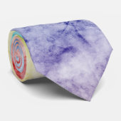 RegenboogWaterverf Stropdas (Opgerold)