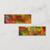 RegenboogWaterverf Visitekaartje (Voorkant / Achterkant)