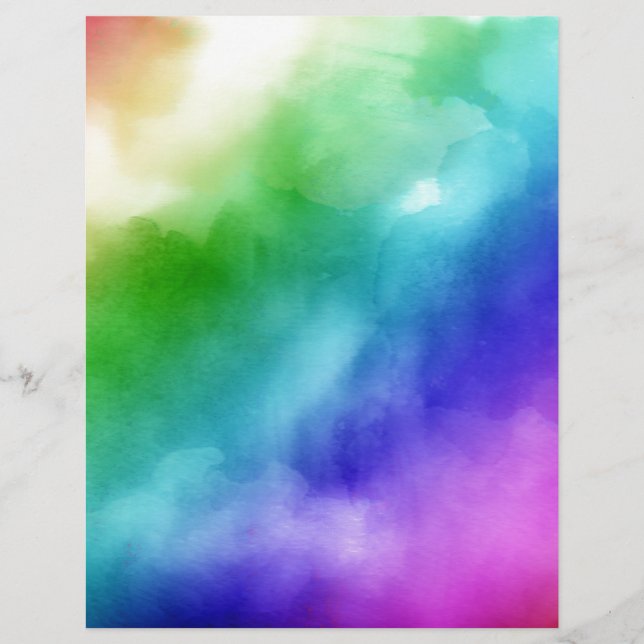 RegenboogWaterverven (Voorkant)