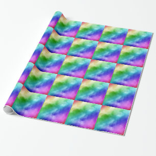 RegenboogWaterverven Cadeaupapier