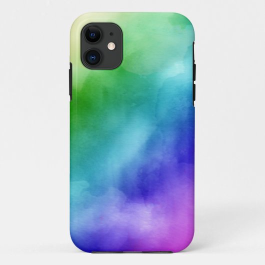 RegenboogWaterverven Case-Mate iPhone Case (Achterkant)