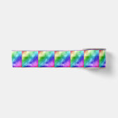 RegenboogWaterverven Satijnen Lint (Voorkant)