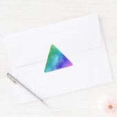 RegenboogWaterverven Sticker (Envelop)