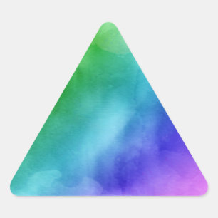RegenboogWaterverven Sticker