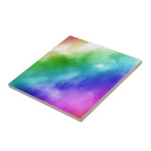 RegenboogWaterverven Tegeltje (Zijkant)