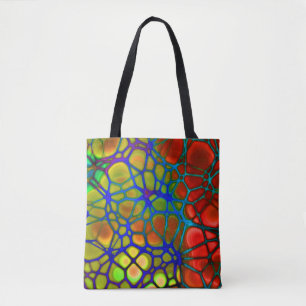 regenboogweb canvas tas