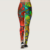 regenboogweb-leggings leggings (Achterkant)