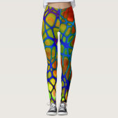 regenboogweb-leggings leggings (Voorkant)