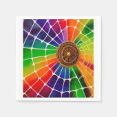 Regenboogweb Servet (Voorkant)