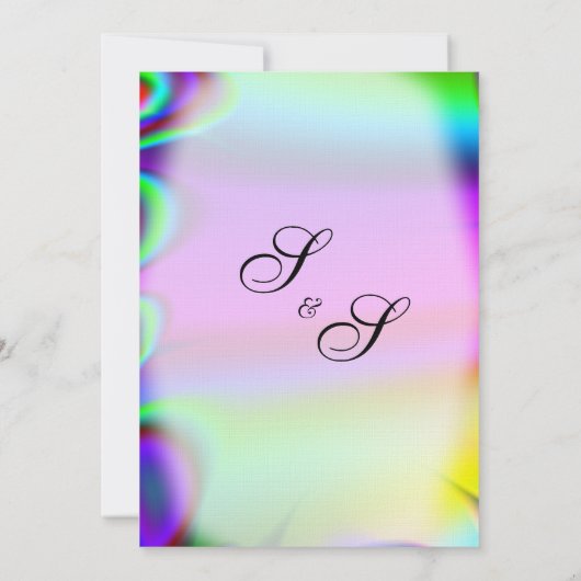 Regenboogweddenschap Kaart (Achterkant)