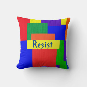 Regenboogweerstand Patchwork Quilt Design Pillow Kussen
