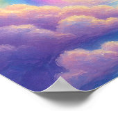 Regenboogwerveling Poster (Hoek)