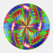 Regenboogwiel.... Magneet (Voorkant)
