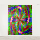 Regenboogwiel.... Wandkleed (Voorkant)