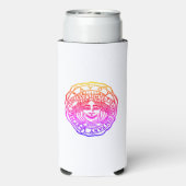 regenboogwijntrommel seltzer blikjeskoeler (Seltzer Achterkant)