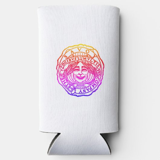 regenboogwijntrommel seltzer blikjeskoeler (Voorkant)