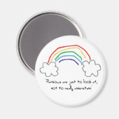regenboogwijsheid magneet (Voorkant / Achterkant)