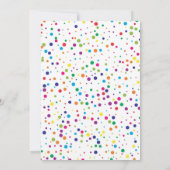 Regenboogwolk 9e verjaardag kaart (Achterkant)