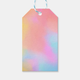 regenboogwolk cadeaulabel