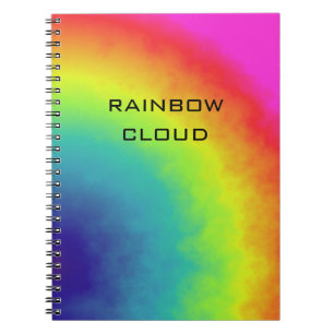 regenboogwolk notitieboek