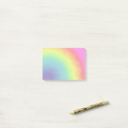 regenboogwolk Post-it-Notes-pad Post-it® Notes (Op bureau)