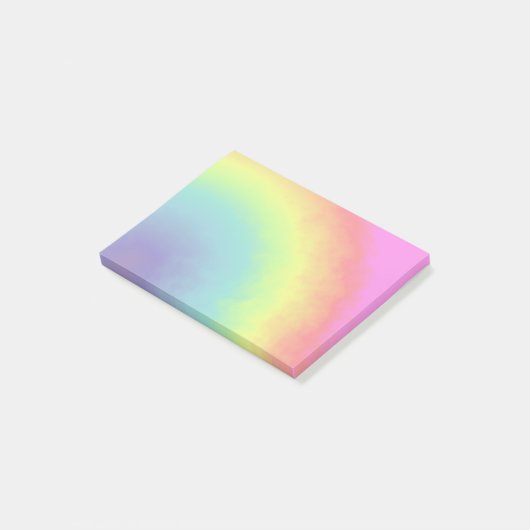 regenboogwolk Post-it-Notes-pad Post-it® Notes (Schuin)