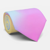 regenboogwolk stropdas (Opgerold)