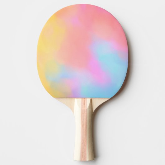 regenboogwolk tafeltennisbatje (Voorkant)