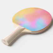 regenboogwolk tafeltennisbatje (Voorkant Gekanteld)